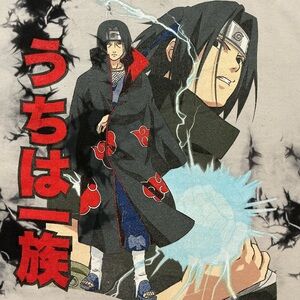 Hypland X Naruto Itachi Uchiha Akatsuki Manga Anime Tie Dye Pullover Hoodie